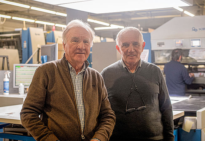 Photo 1: Dario Martinelli and Gianni Girardi