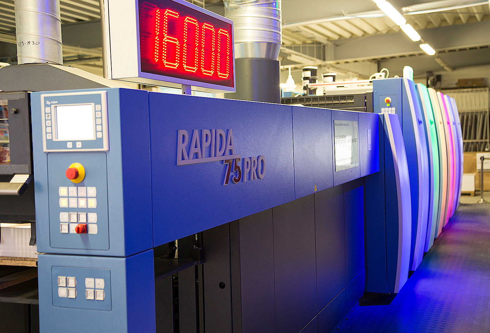 First KBA Rapida 75 PRO with LED-UV in Poland | Koenig & Bauer Banknote ...